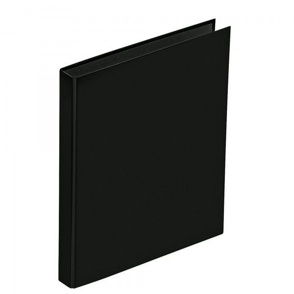 PAGNA Ringbuch Basic Colours 20606-01 DIN A4 2Ringe PP schwarz