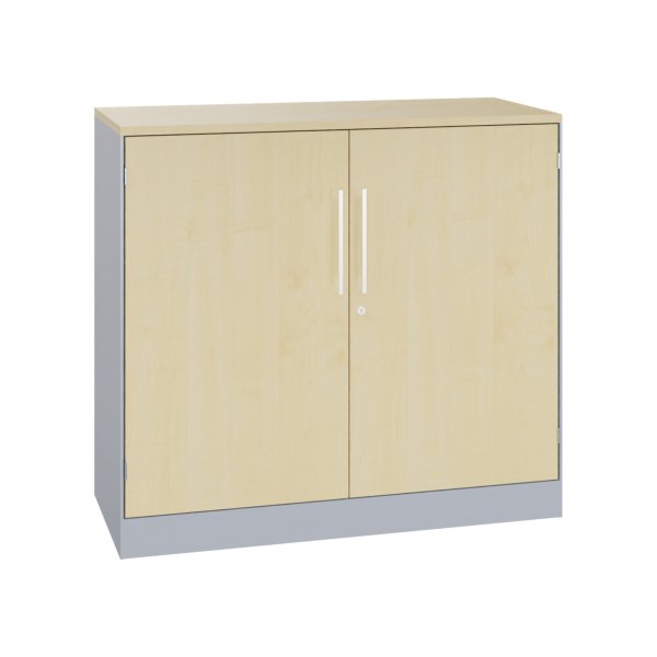 C+P Aktensideboard 2OH 915x1000x435mm wsalu/ah
