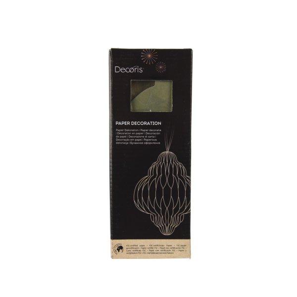 Decoris Zwiebelpapier 15x20cm gn