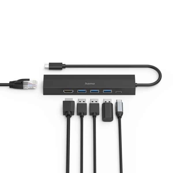 Hama USB-C-Hub Multiport 6Ports