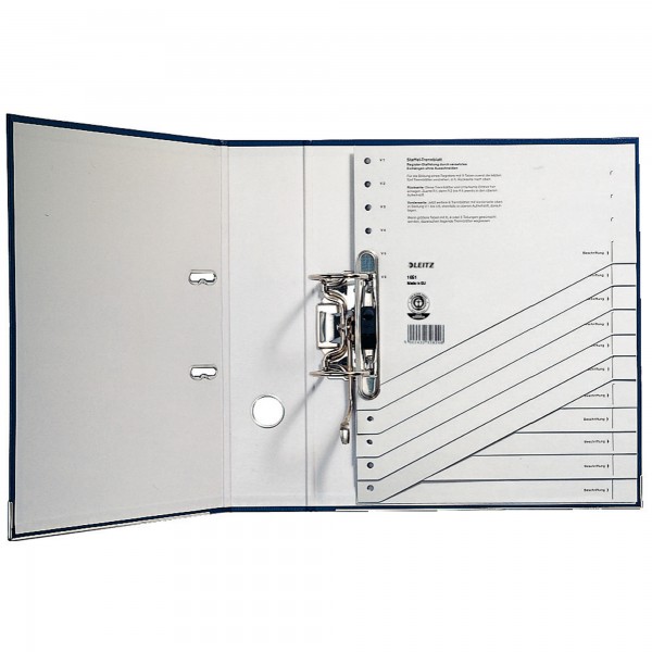 Leitz Trennblatt 16510085 A4 200g Karton grau 100St