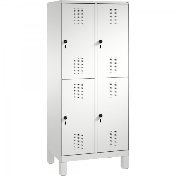 C+P Doppelstockspind 4931022S10020 Füße 4Fächer B800mm lgr/lgr