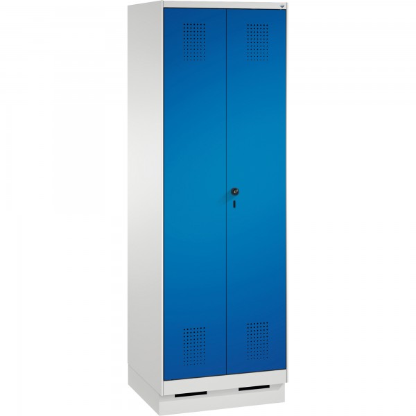C+P Doppelspind 4902220S10000 Sockel 2Abteile B600mm lgr/ebl