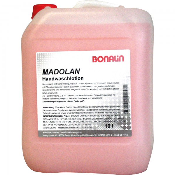 Bonalin Flüssigseife Madolan 50.0021.010 dickflüssig 10l