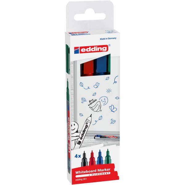 edding Whiteboardmarker sort 4St