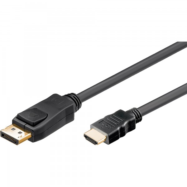 Goobay DisplayPort Verbindungskabel 51957 1.2 HDMI Typ A