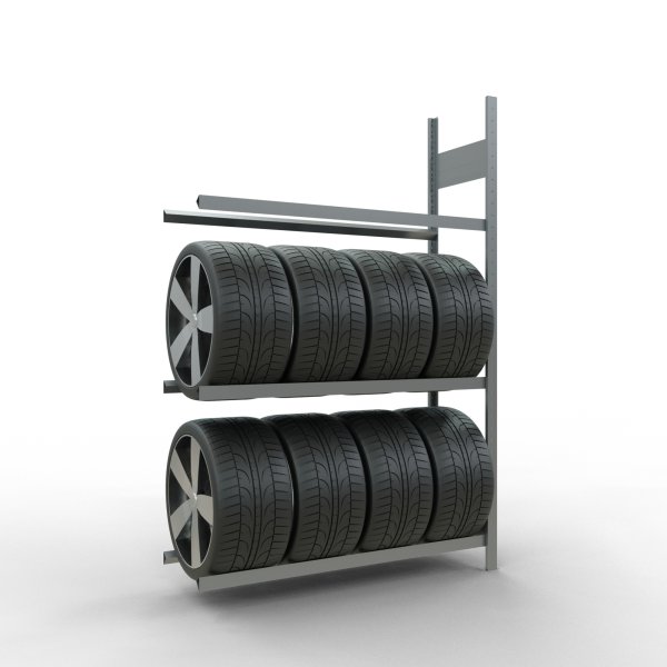 Schulte Anbau-Reifenregal 200x130x40cm