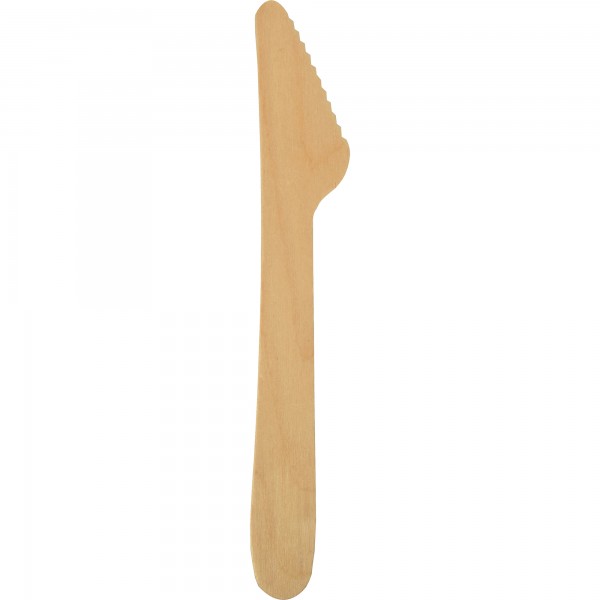 PAPSTAR Messer Pure 18200 16,5cm Holz 100 St./Pack.