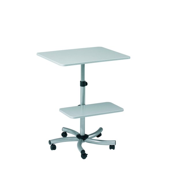 rocada Stehpult 800x720-1.120x600mm lichtgrau