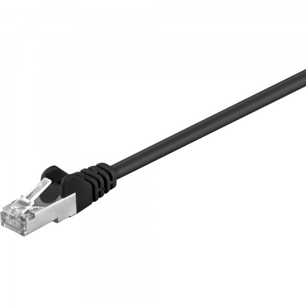 Goobay Netzwerkkabel 68673 CAT 5e 5m schwarz