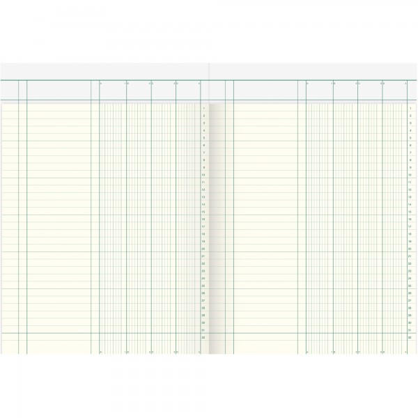 König & Ebhardt Spaltenbuch 8611041 DIN A4 4Spalten 40Blatt