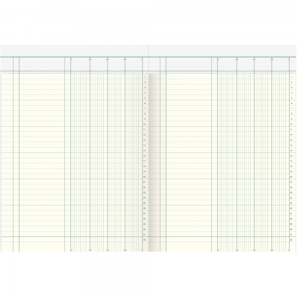 König & Ebhardt Spaltenbuch 8611041 DIN A4 4Spalten 40Blatt