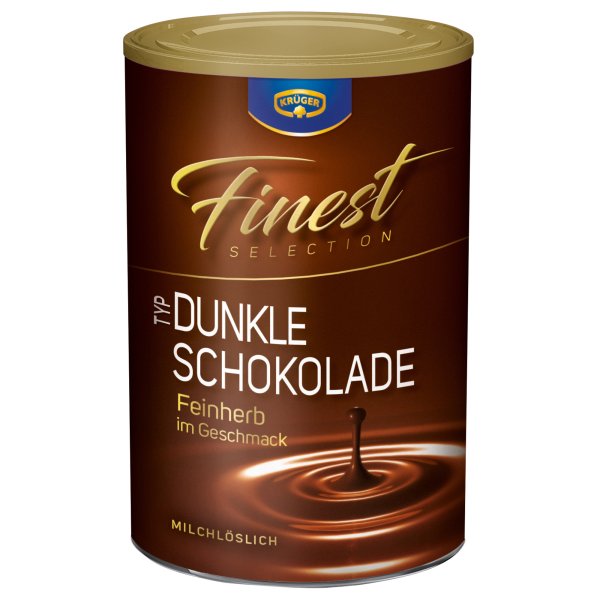 KRÜGER Getränkepulver Dunkle Schokolade 300g