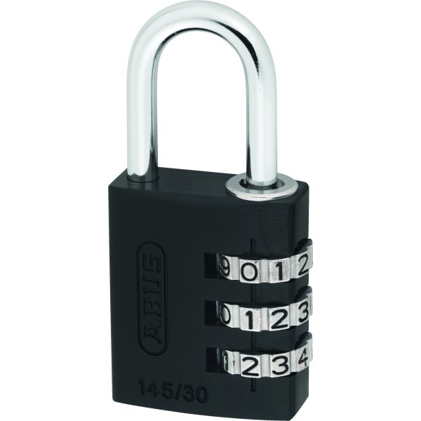 Abus Vorhangschloss 145/30 sw