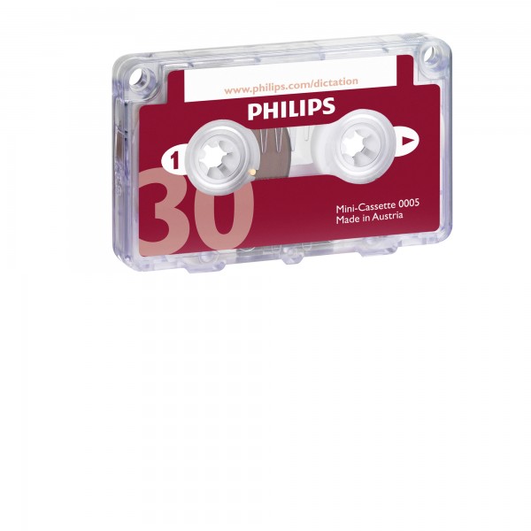 Philips Diktierkassette LFH0005/60 max. 2x15min.