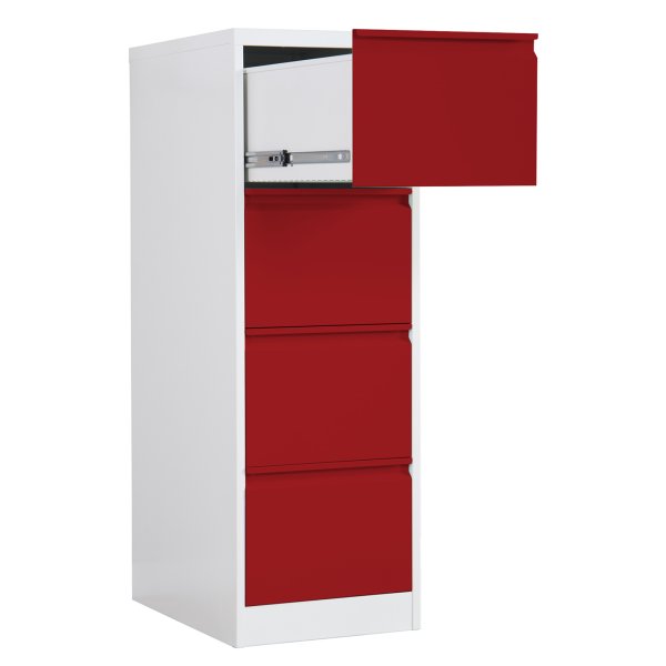Phoenix Hängeregisturschrank 4Schübe gr/rt