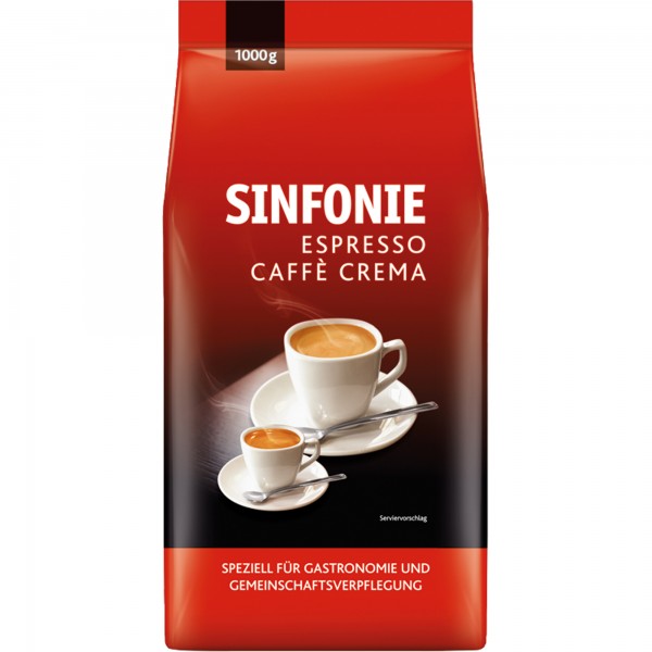 SINFONIE Kaffee Crema Espresso 4019141 g.Bohne 1kg