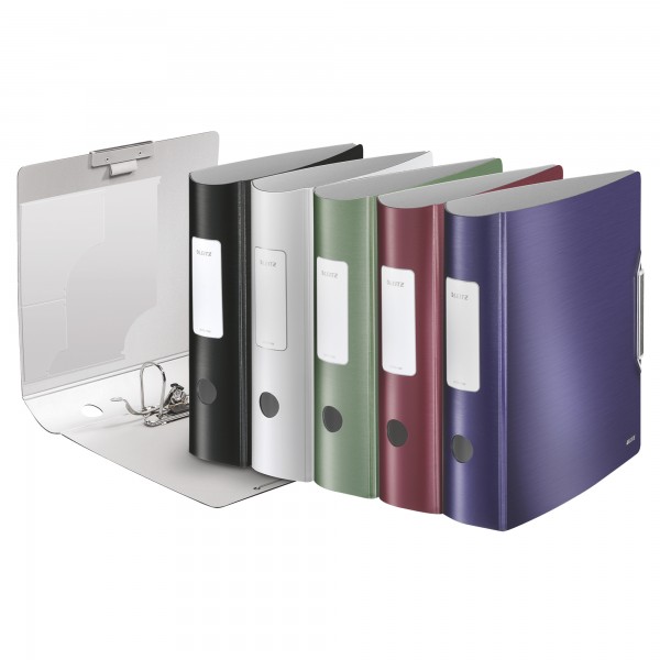 Leitz Ordner Active Style 11080069 DIN A4 82mm PP titan blau