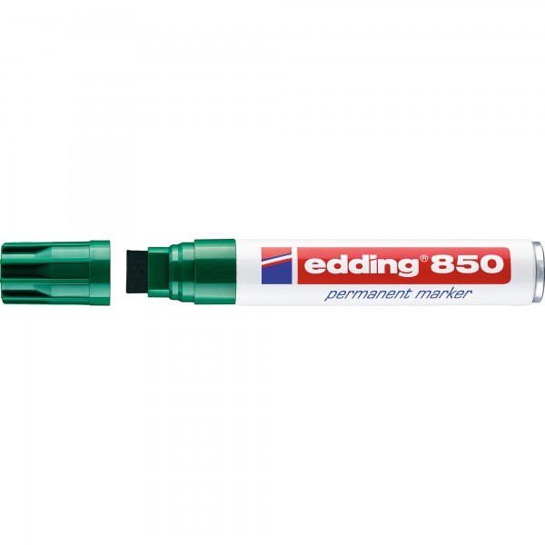 edding Permanentmarker 850 4-850004 5-16mm Keilspitze nachfüllbar gn