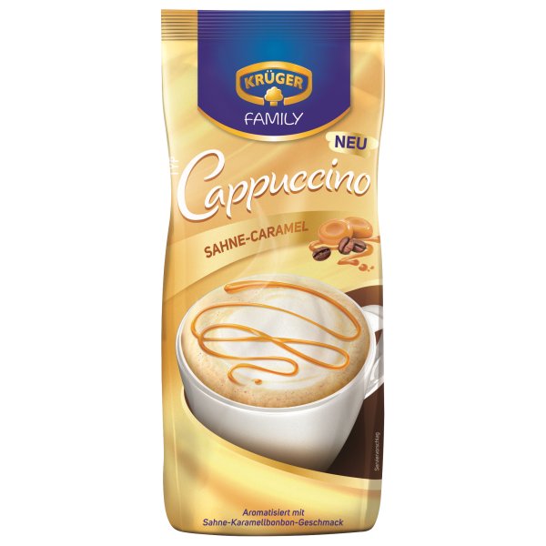 Krüger family Cappuccino Sahne-Caramel 500g