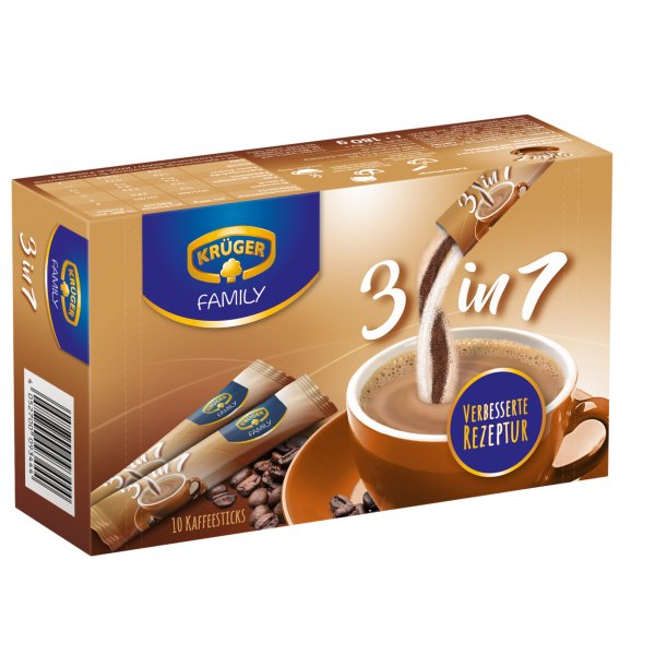 Krüger family Kaffee 3in1 Classic 10St