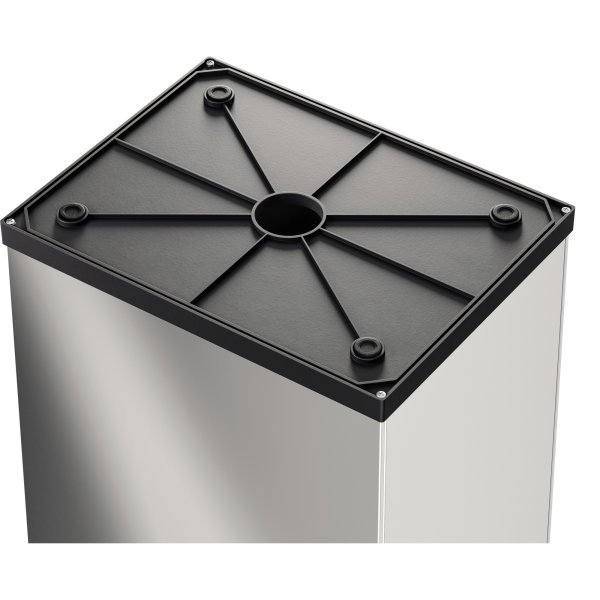 Hailo Abfalleimer Big-Box Swing L 8401110 35l edelstahl