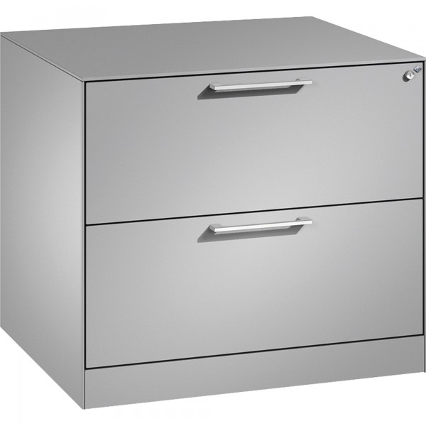 C+P Hängeregistraturschrank Asisto 146273212S10050 A4 2bhg wsalu/wsalu