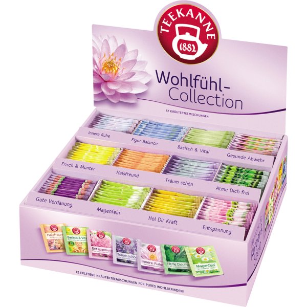 Teekanne Tee Wohlfühl-Collection 7558 sortiert 180 St./Pack.