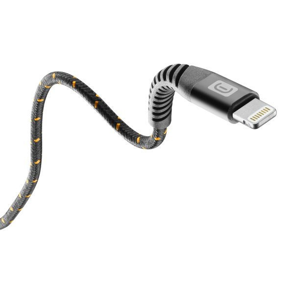 cellularline Kabel USB- A/Lightning 1,2m sw