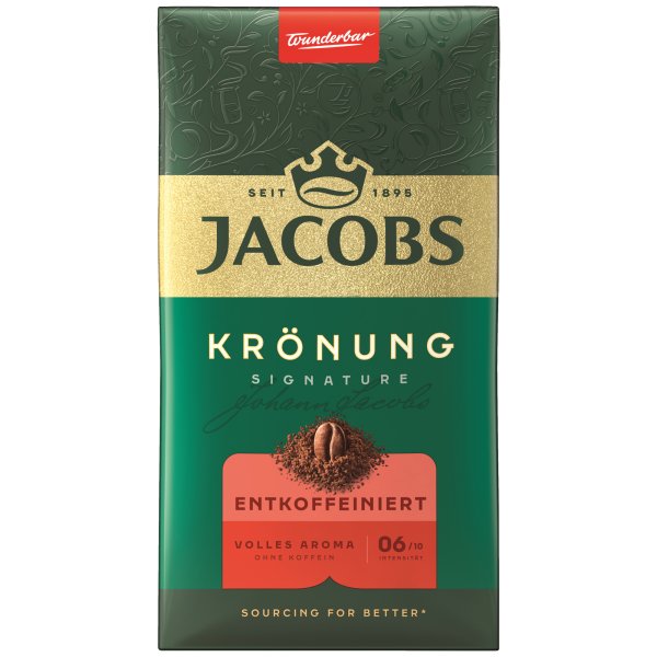Jacobs Krönung Entkoffeiniert gemahlen 500g