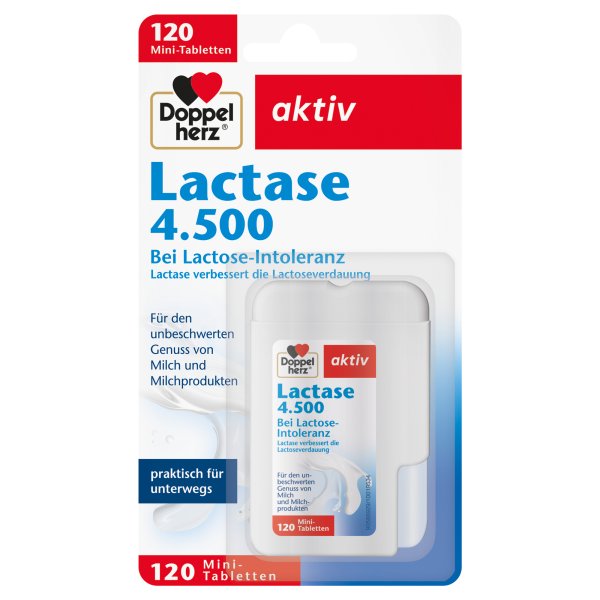 Doppelherz Lactase 4.500 120St