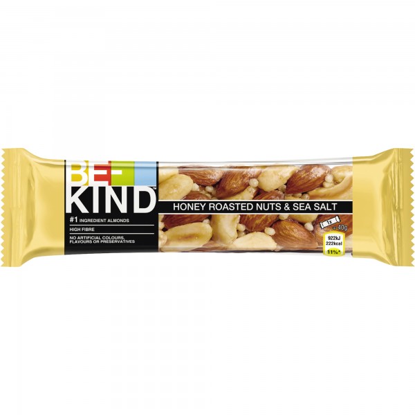 Be-kind Nussriegel NUTS SEA SALT HONEY 40g 12 St.