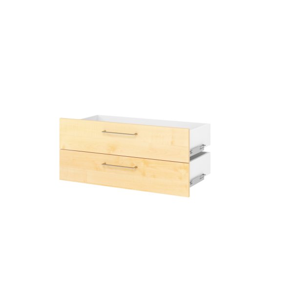 Hammerbacher Schublade 80cm ahorn 2St