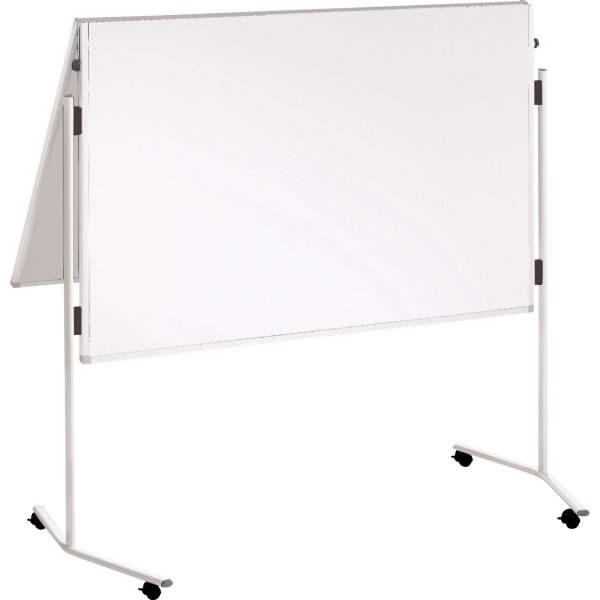 Franken Moderationstafel ECO-UMTKGR 150x120cm beidseitig weiß