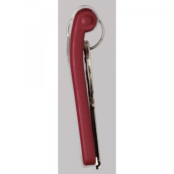 DURABLE Schlüsselanhänger KEY CLIP 195703 rot 6 St./Pack.