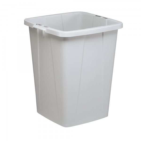 DURABLE Abfalleimer DURABIN FLIP VEH2012032 52x61x49cm grau/grün