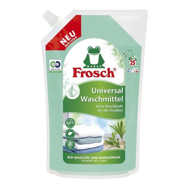 Frosch Waschmittel Nachfüll Universal 25WL 1,5l