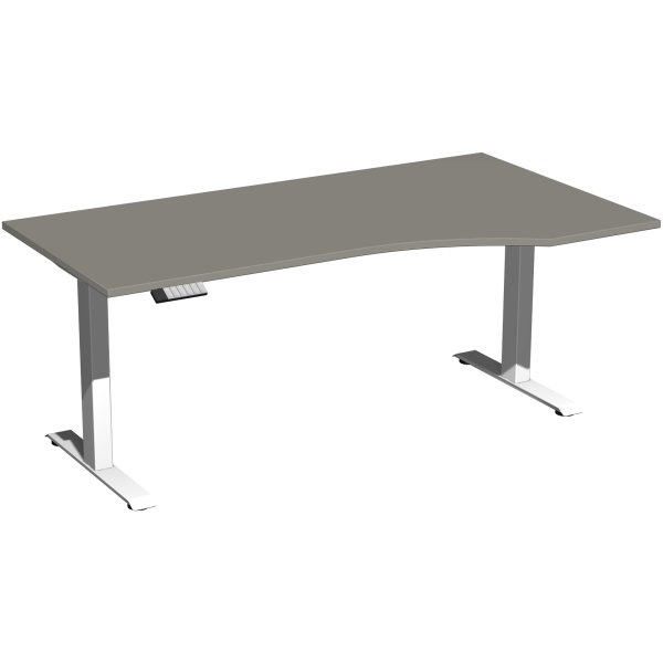 Geramöbel Tisch Elevate Plus 1800x1000x630-1280mm re ws/on