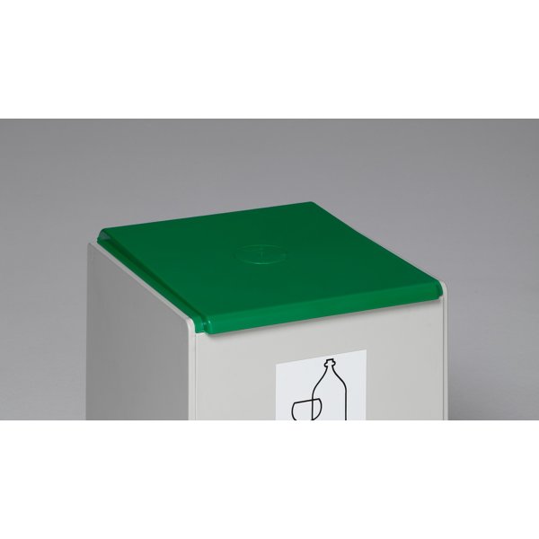 VAR Deckel Kunststoffcontainer 60l gn