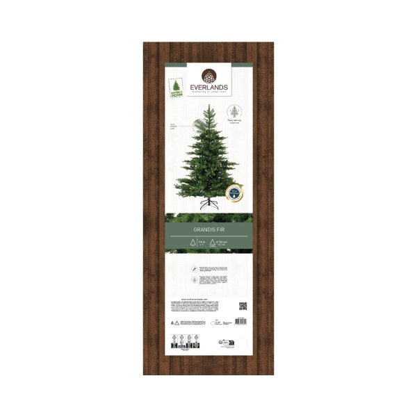 Everlands Weihnachtsbaum Grandis Tanne 132x180cm