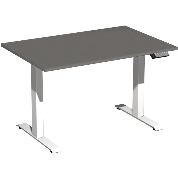 Geramöbel Tisch Elevate Basic 1200x800x730-1230mm ws/on