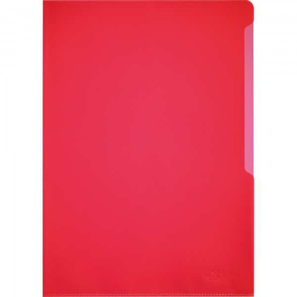 DURABLE Sichthülle 233703 PP rot 100 St./Pack.