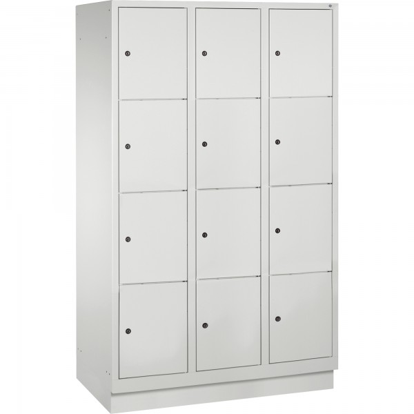 C+P Fächerschrank 8020324S10001 Sockel 12Fächer B1200mm lgr/lgr