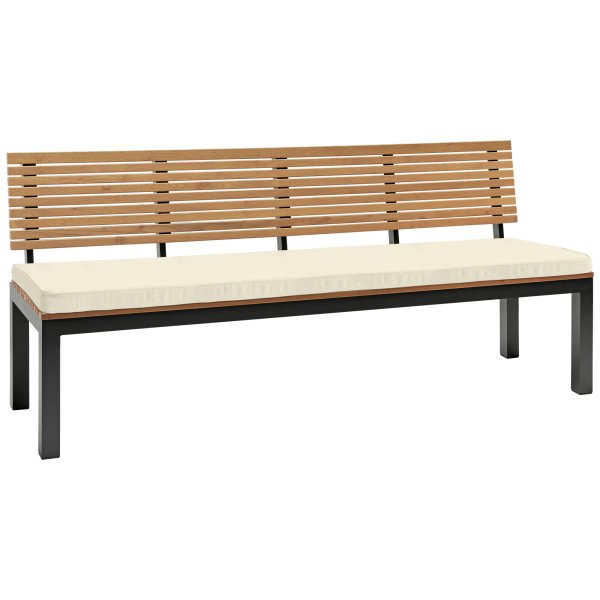 memo Auflage Sassa Gartenbank 180cm natur