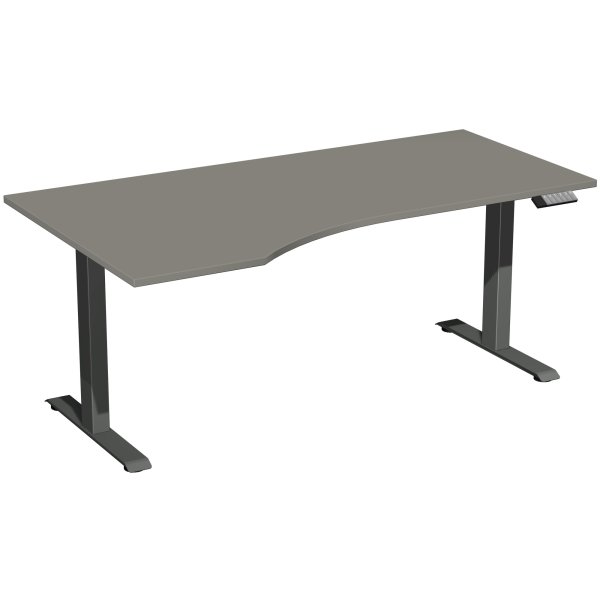 Geramöbel Tisch Elevate Basic li 1800x1000x730-1230mm an/on