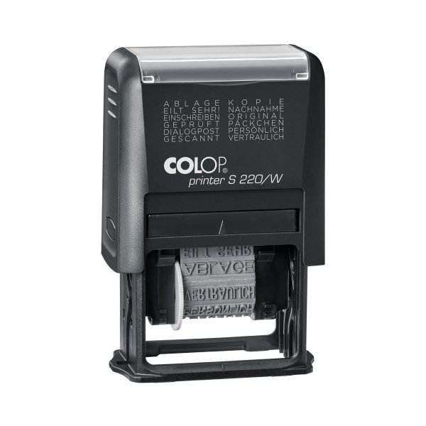 COLOP Wortbandstempel S220W 12 Lagertexte