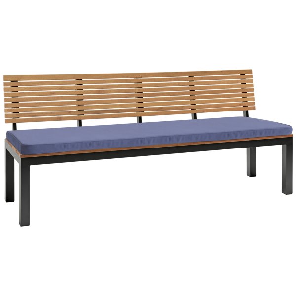 memo Auflage Berrissimo Gartenbank 180cm blau