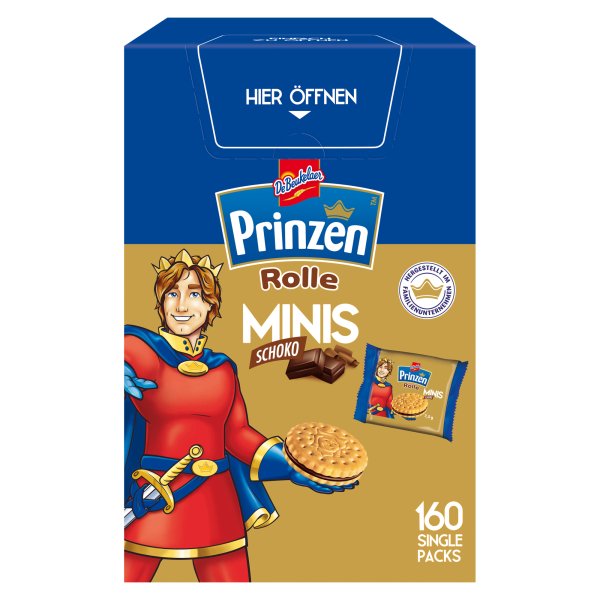 Prinzen Rolle Minis Schoko 16St 1,2kg