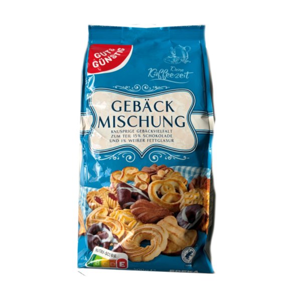 Gut & günstig Gebäckmischung Kleine Kaffeezeit 500g