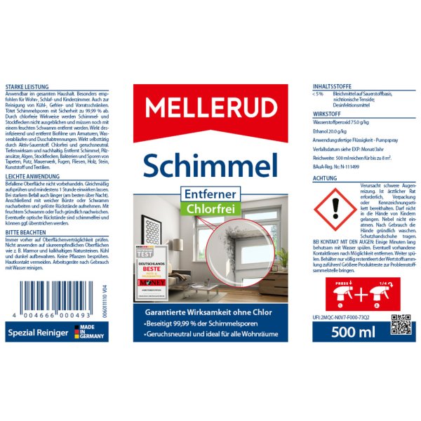 Mellerud Schimmelentferner 0,5l